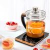 1.8L Electric Glass Kettle for Home Office Tea Maker with Removable Infuser 18 Modes Keep Warm 800W