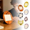 Wooden Sports-Themed Tabletop Display Frame with Ball Design for Home Decoration and Desktop Ornament Suitable for Sports Enthusiasts and Collectors