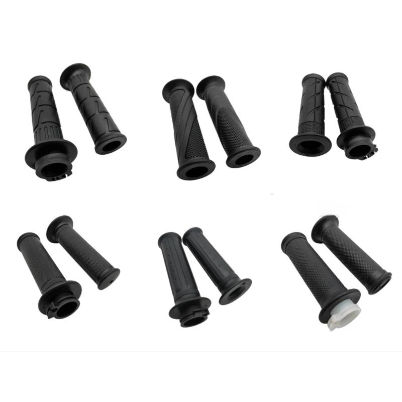 Adaptable Rapid Install Motorcycle Handle Grips Covers Ergonomic Design Anti Fatigue For Regular Travel Daily Commute
