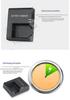 Canon EOS 1100D 1200D 1300D X50 T3 LC-E10 LPE10 Charger