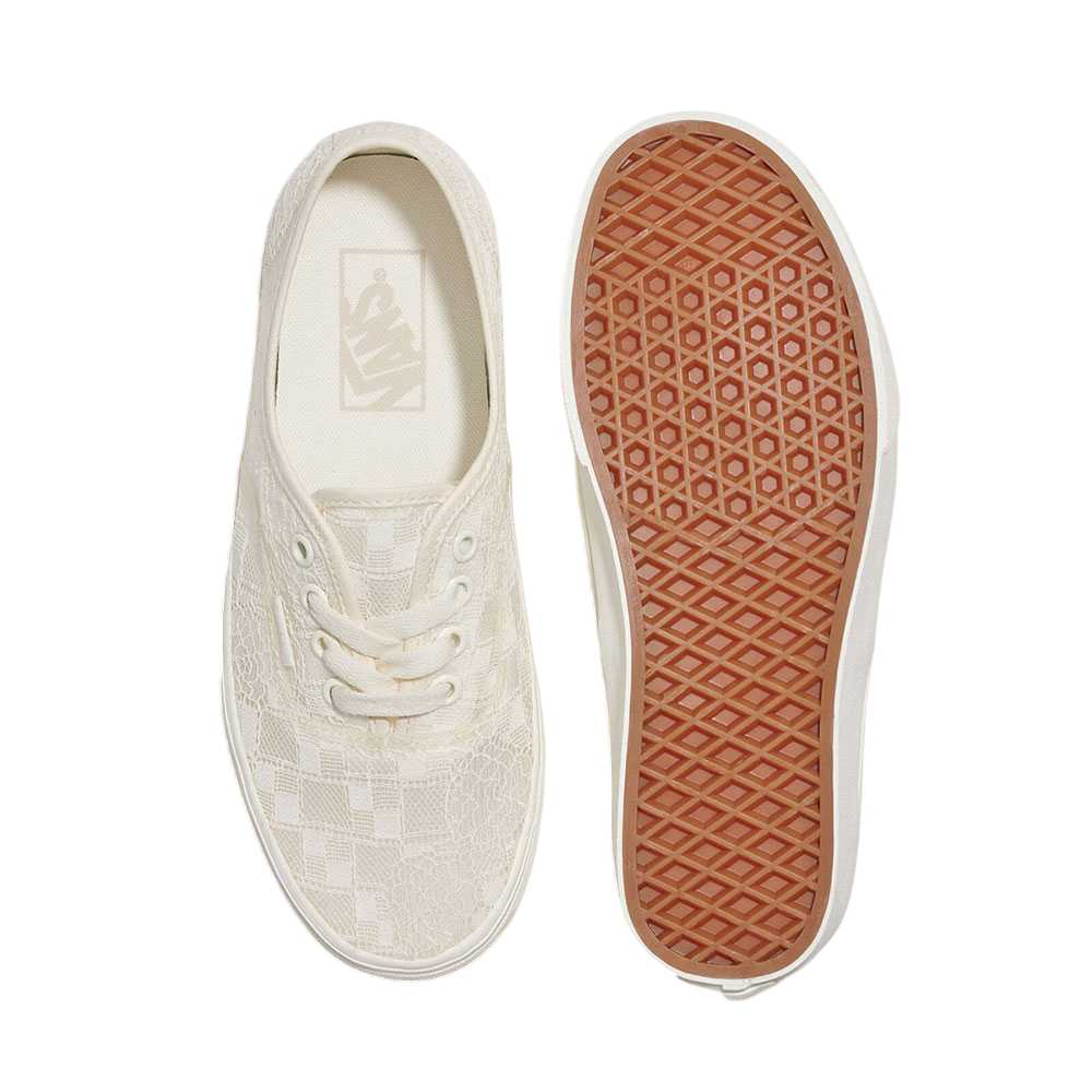 Vans Authentic Fashion Simple Trendy Aesthetic Durable Low-Top Skate Shoes Unisex Sneakers Beige VN000D8BCCZ1