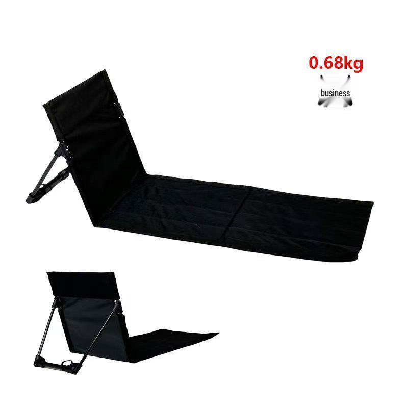 Breathable Mesh Folding Aluminum Camping Chair with Extended Backrest