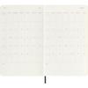 Moleskine Notebook 2025 Starting July 18 Months Daily Diary Large Size (Width 13cm x Height 21cm) Soft Cover Black DSB18DC3Y26