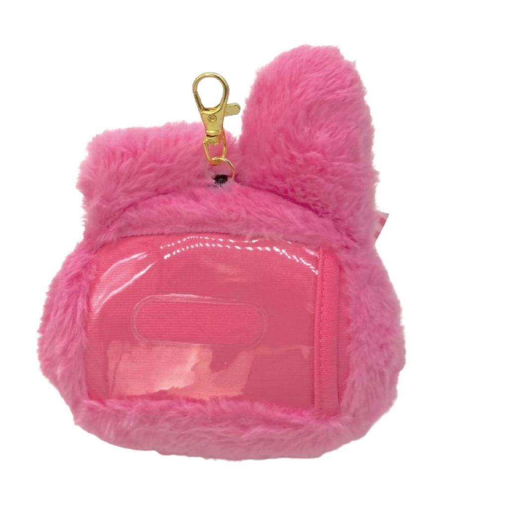 Nakajima Corporation Sanrio Characters Pink Black Party Face Pass Case My Melody x W14 x D6cm 205292-25 H16.5
