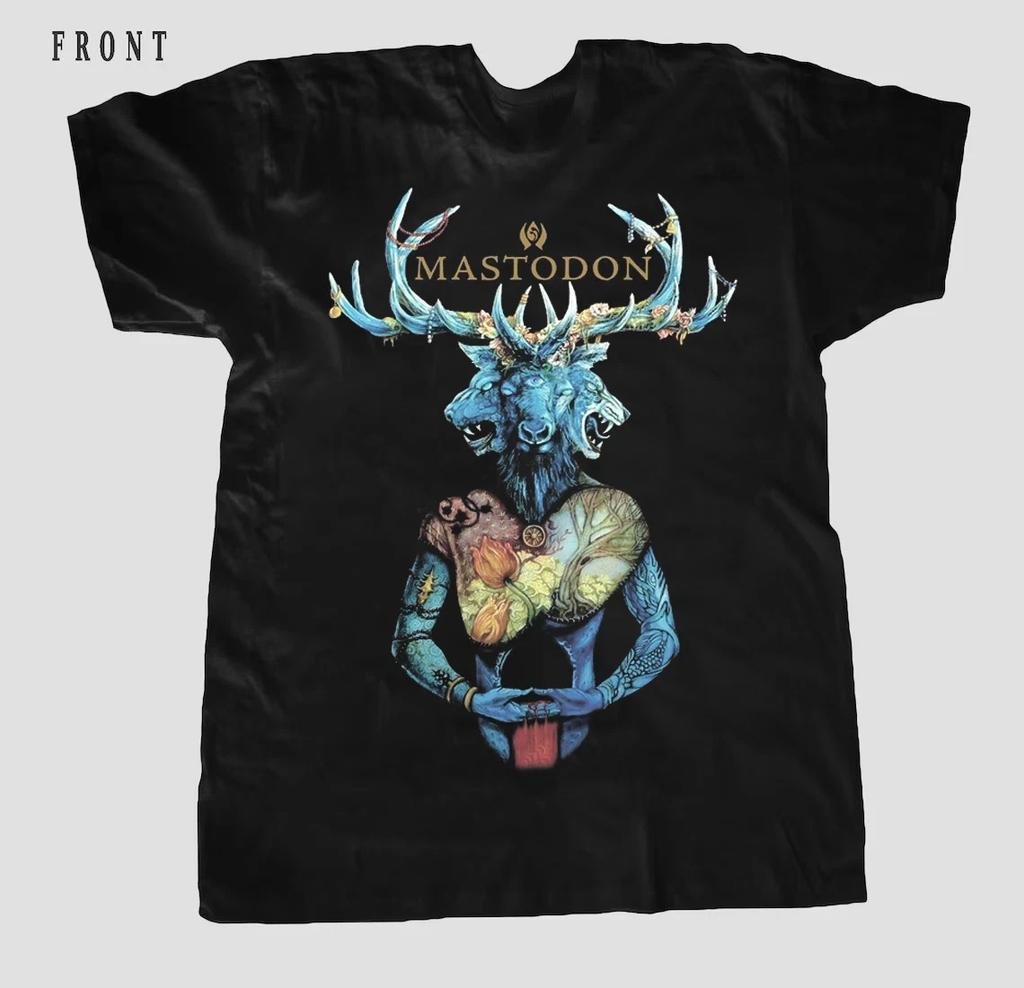 Mastodon Band T-shirt Black Cotton Unisex All Sizes S-5XL