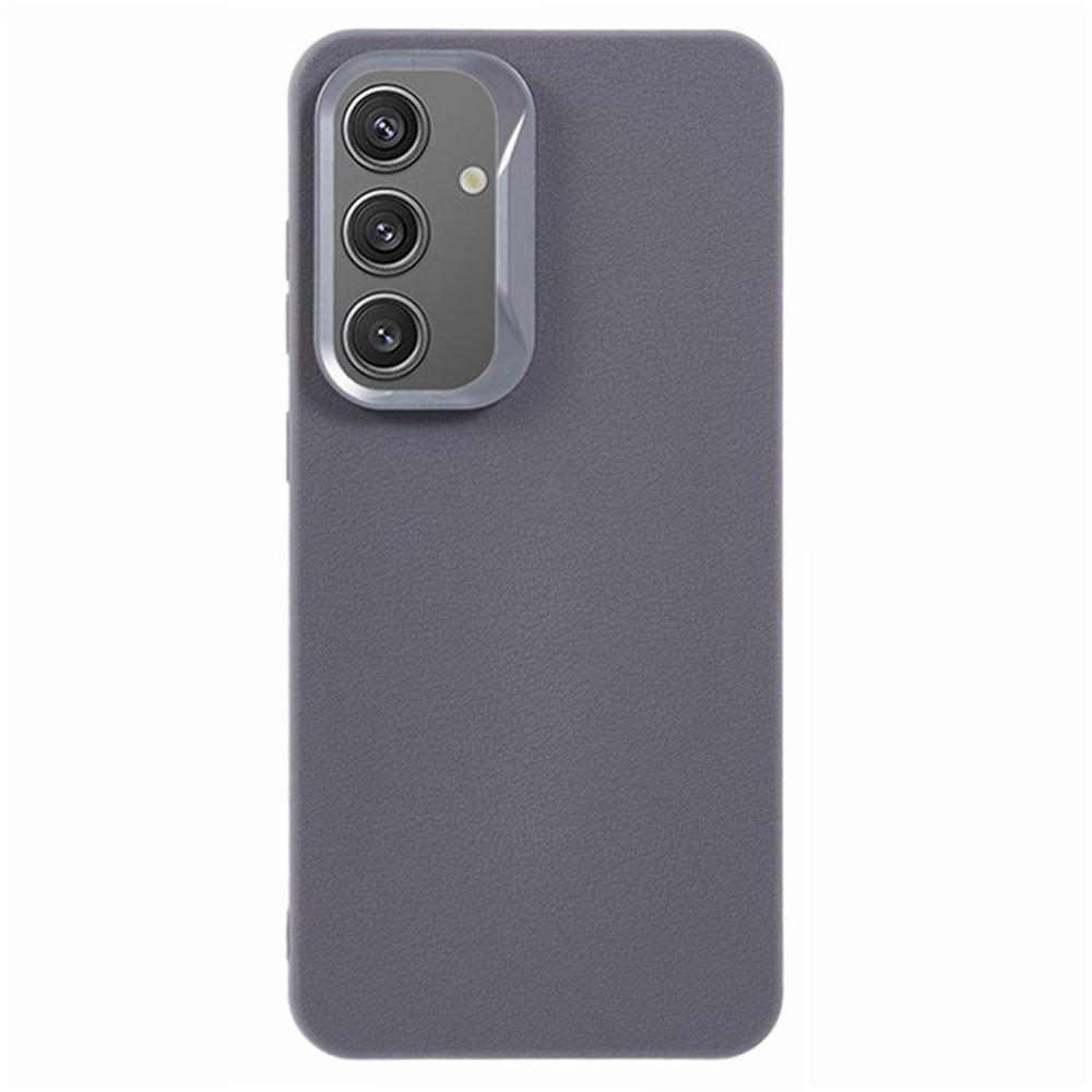 

Для Samsung Galaxy S25 Чохол Шкіряний Текстурований ТПУ Ударостійкий Чохол для Телефону Grey