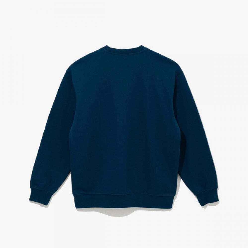 New Era Mlb Chicago Cubs Team Logo Sweatshirt Dusty Blue