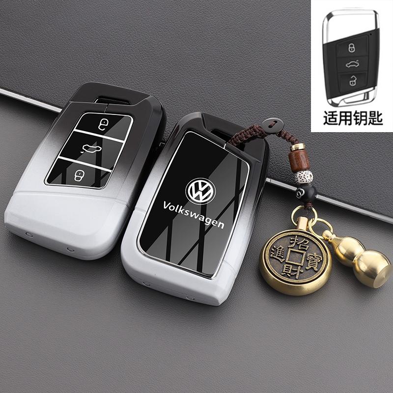 2026 Hot For VW VOLKSWAGEN Car Key Case Cover Shell For VW Volkswagen Golf 7 MK7 Tiguan MK2 For SEAT Ateca Leon FR 2 Ibiza For S