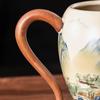 New Ru Kiln Gongfu Tea Pot - Xishi Ceramic Teapot for Brewing