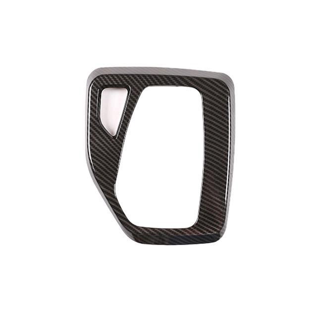 ABS Car Console Gear Panel Frame Console Gear Shift Panel Cover Trim Fit For BMW X1 E84 2010-2015 Auto Interior