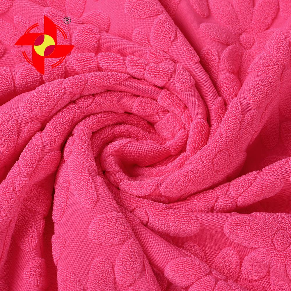 Factory Directly 4Way Stretch 96 Polyester 4 Spandex 260-270gsm Weft Knitted Jacquard Fabric for Fashion Sexy Swimwear