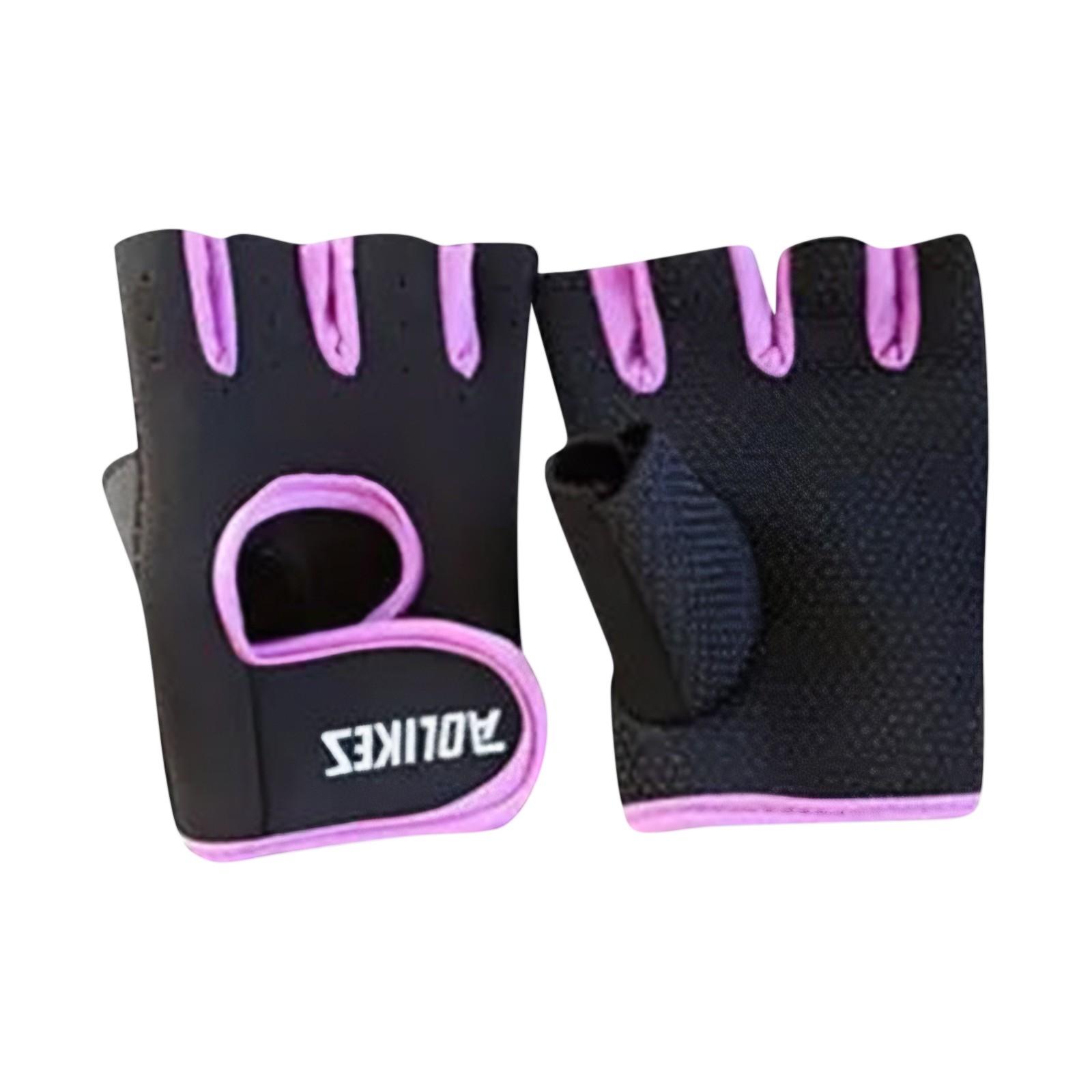 

Спортивные перчатки на открытом воздухе, мужские и женские перчатки с половиной пальца для фитнеса, велосипедные перчатки на запястье, нескользящие дышащие велосипедные принадлежности для альпинизма M