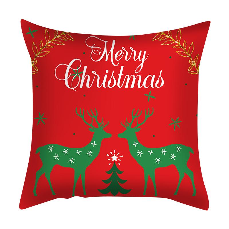 Popular Pillow Cases for Christmas and Nordic Cross-border Cushions for Living Rooms and Bedrooms