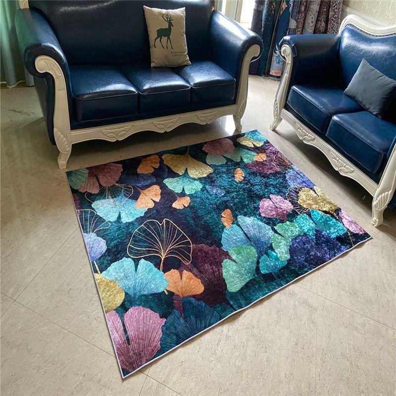 Vardagsrumsmatta Abstrakta Mattor Sovrum Konst Klädkammare Rumsdekoration Matta Halkfri Matta