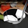304 Stainless Steel Soup Gravy Ladle with Pour Spout, Non-Drip Cooking & Serving Ladle for Kitchen, 11.8 Inch