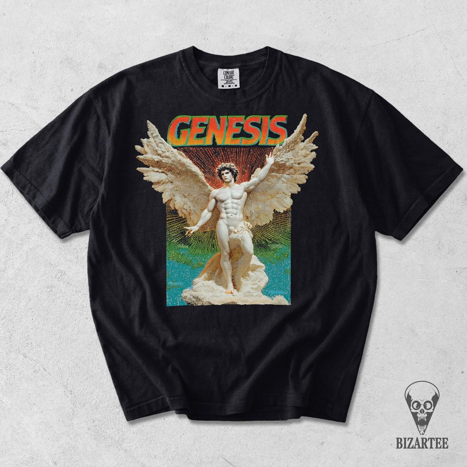 Vaporwave Greek Statue Shirt, Y2K Angel Shirt L