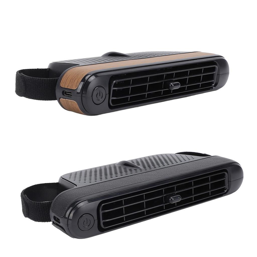 Car Fan for Backseat Seat Cooling Fan 3 Speeds Bladeless USB Car Headrest Fan for Front Rear Seat An