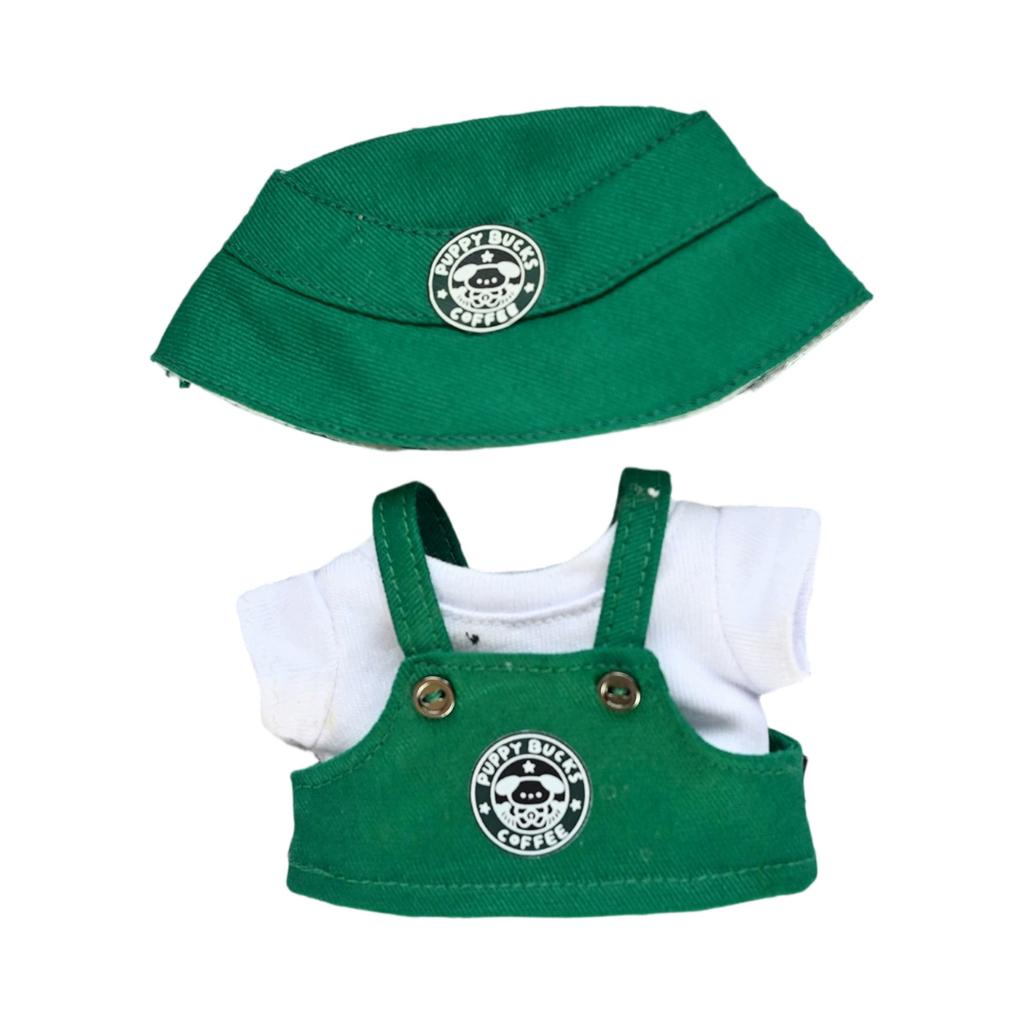 17cm Doll Clothes Overalls Baby Pendant Clothes Suspender Pants Clothes Replacement Trend Gift