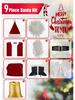 Men's Santa Claus Costume Set for Christmas & New Year's Eve Cosplay Parties