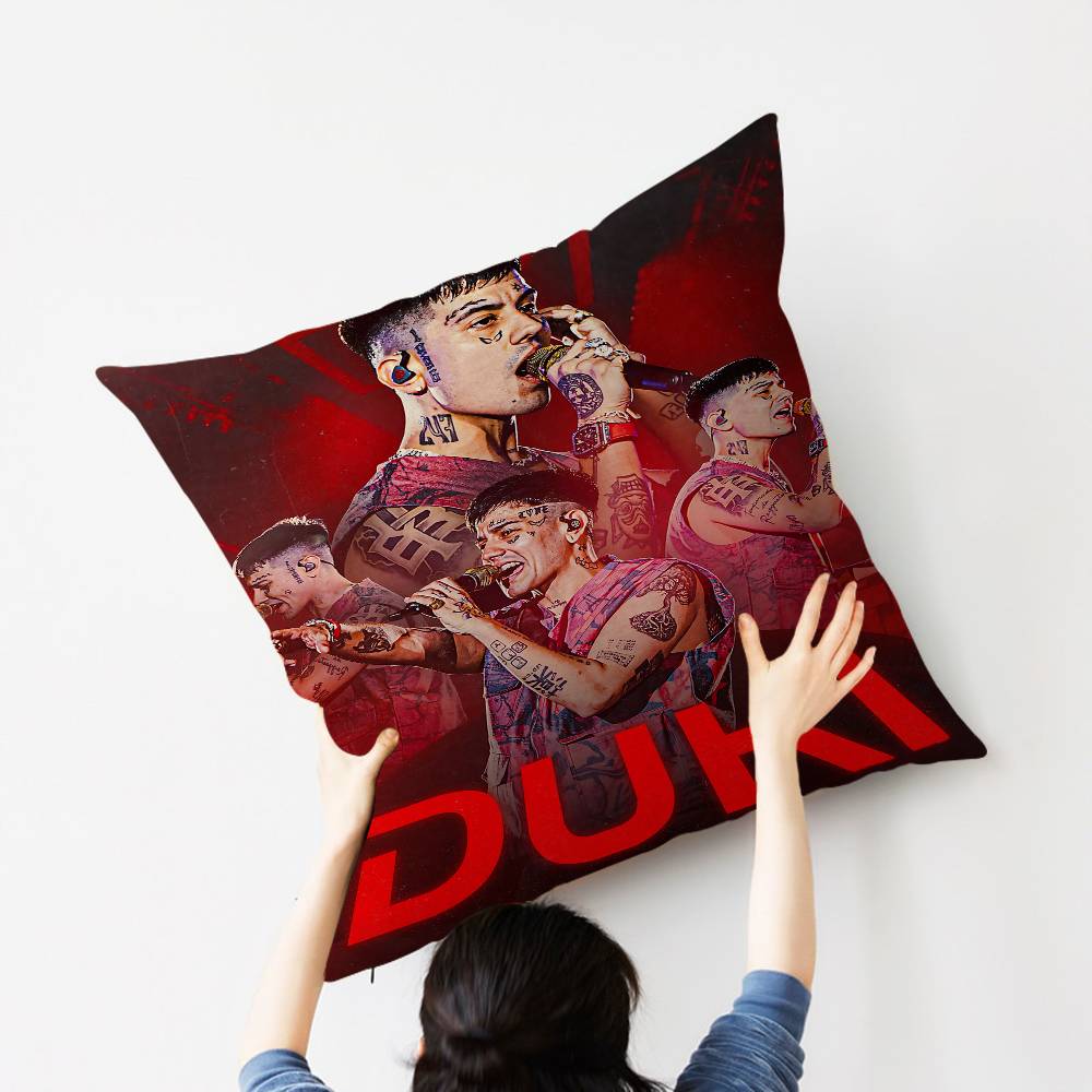 Rapper D-Duki Cushion Cover Pillowcase Upholstery Sofa Throw Pillow Home Decor Pillowcas