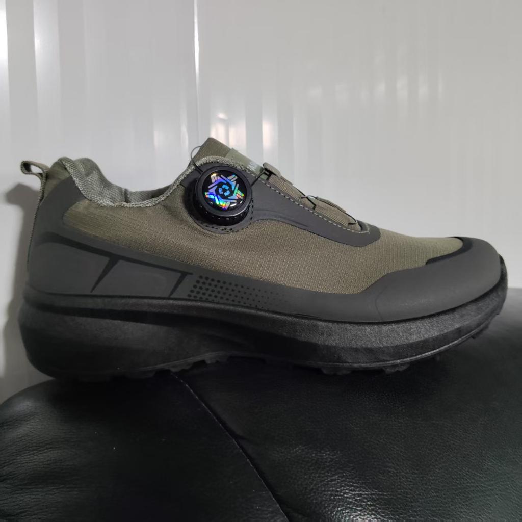 Men's shoes Four seasons comfortable platform rotating button sports shoes men's city outdoor casual shoes hiking hiking shoes