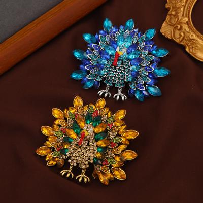 Vintage Turkey Brooch Creative Thanksgiving Funny Animal Pin Personalized Brooch Accessories