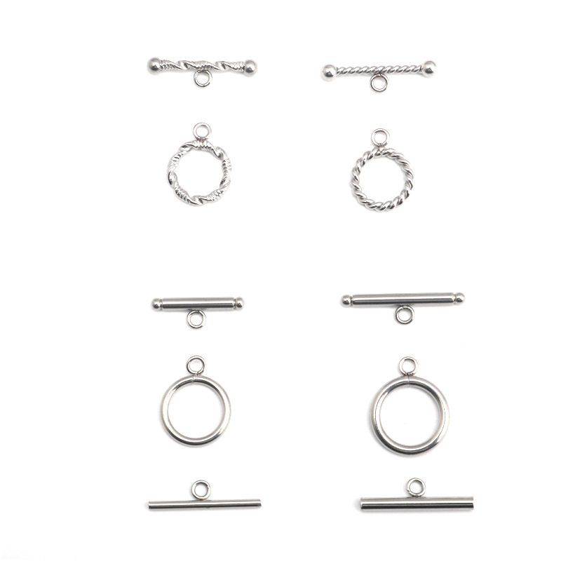 Fashion Fashion Stainless Steel OT Buckle Titanium Steel DIY Buckle Bracelet Necklace Accessories