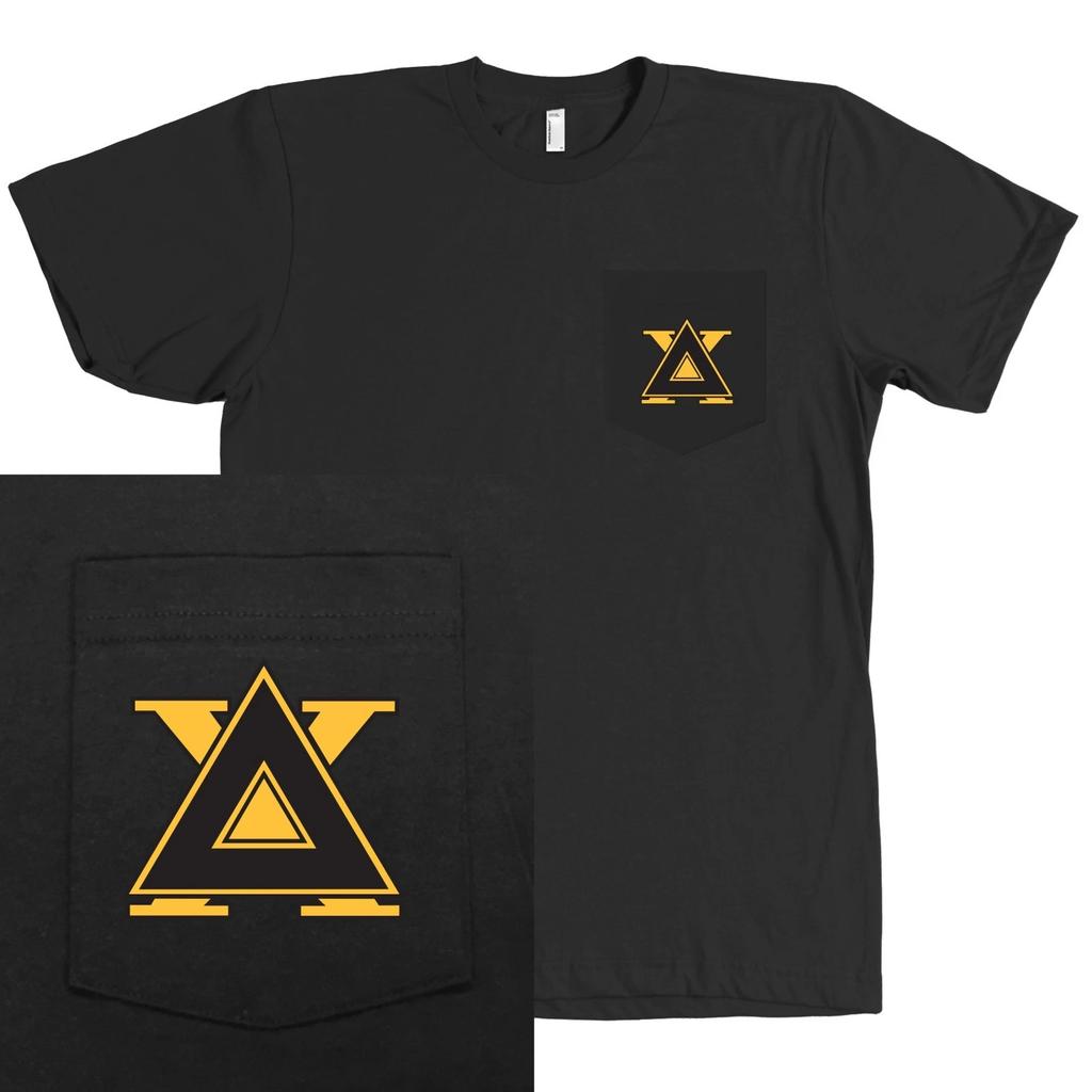 Delta Chi Fraternity Bella + Canvas POCKET Badge Shirt - MORE COLORS