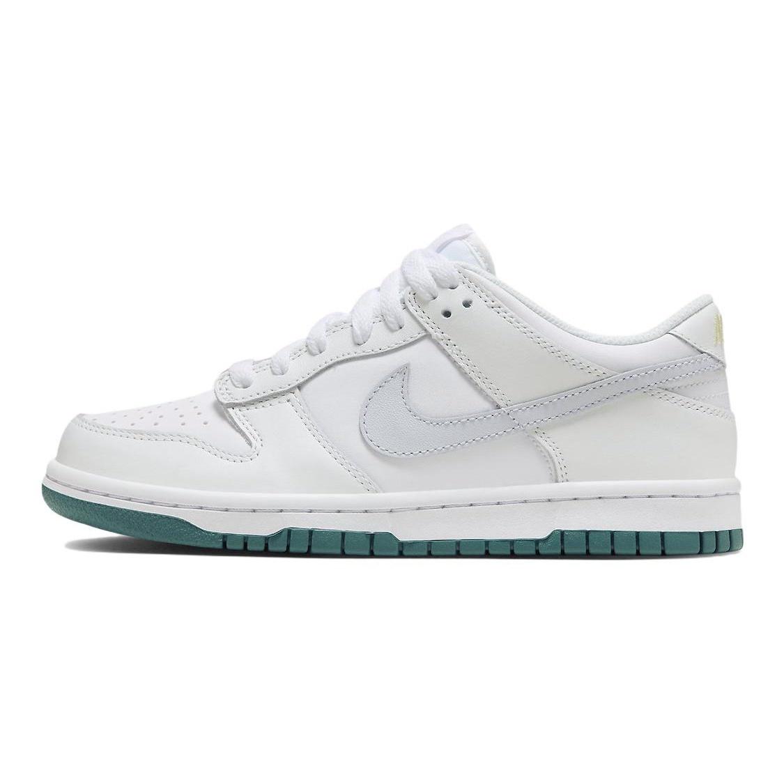 (GS) Nike Dunk Low White Grey Teal Kids FD9911-101 EU 35.5