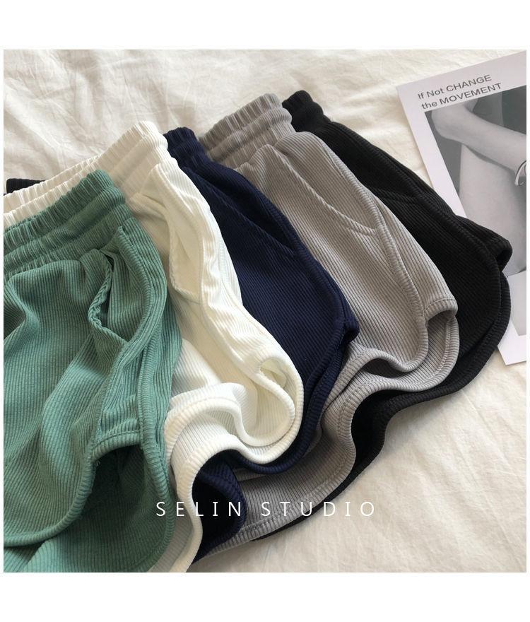 Ice Silk Wide-Leg Women's Summer Drape Shorts - Casual Loose Fit, Plus Size, Trendy