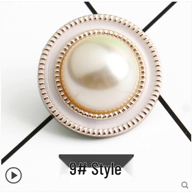 Versatile No-Sew Snap Button Brooch for Neckline and Waistline Adjustment