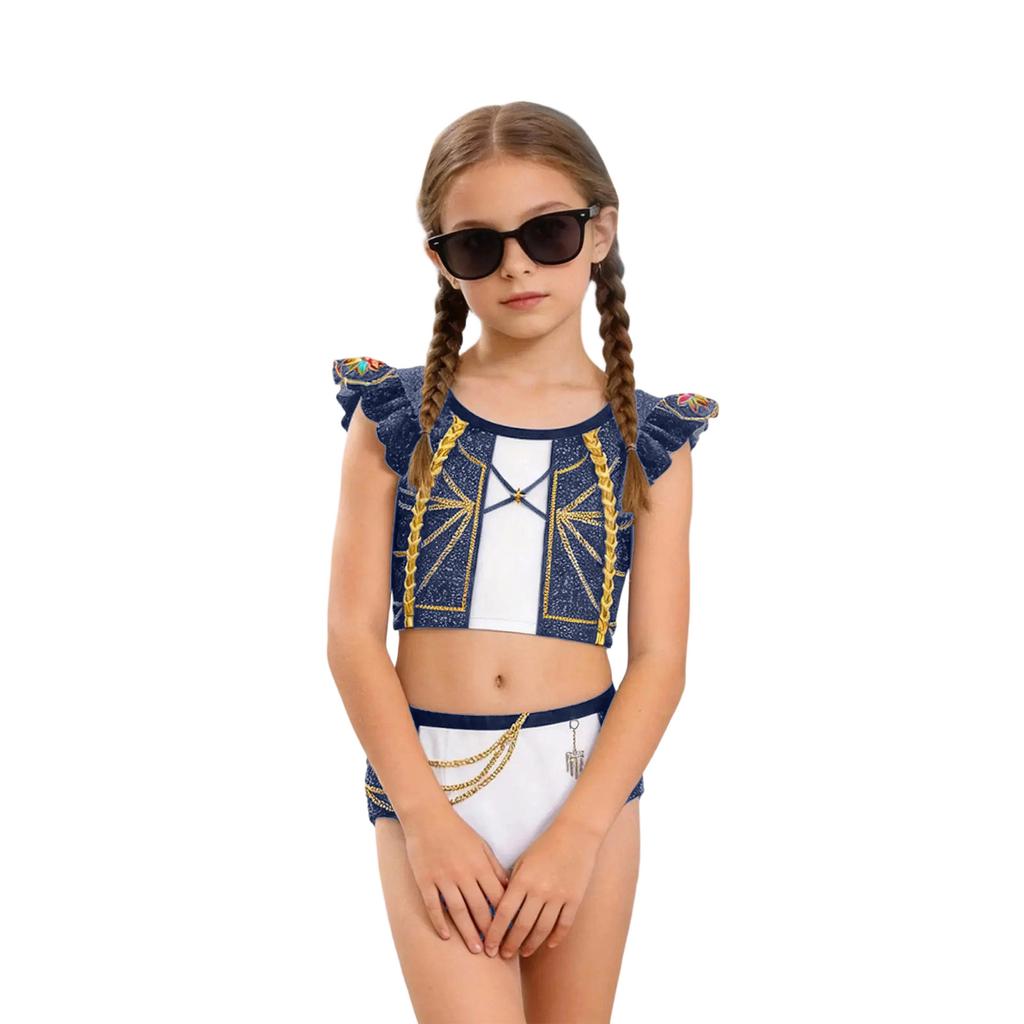 Children's Fashionable Casual Swimming Suit Set