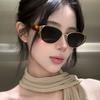 Luxury Retro Personalized Sunglasses for Women Men Metal Frame Leopard Color Sun Glasses UV Protection Goggle Shades