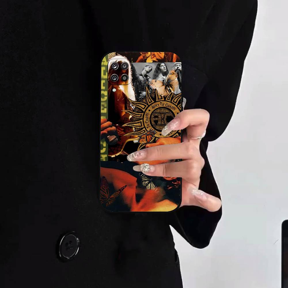 

Band A-Alice In Chains Phone Case For Samsung Galaxy S21 S22 S23 S24ULTRA S25ULTRA FE Ultra Plus5G A52S Soft Cover S22ULTRA5G