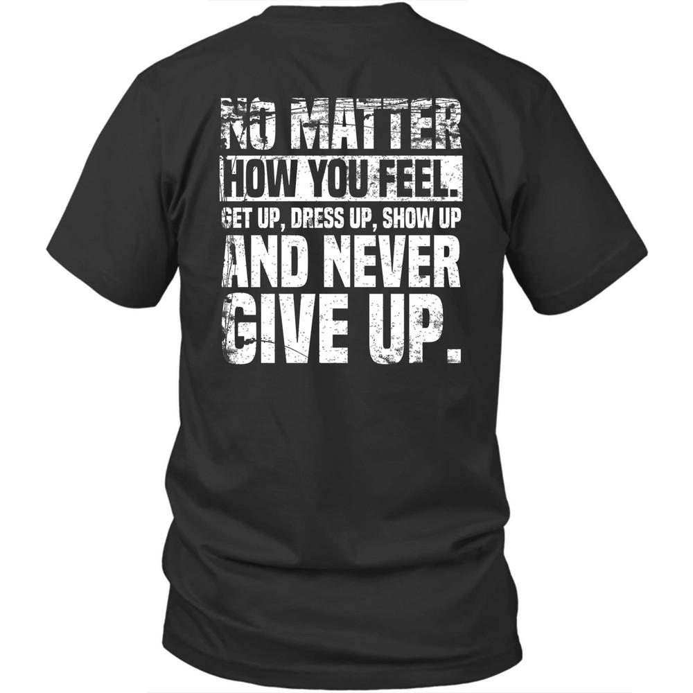 

Printed On Back Perseverance Motivational Unisex Shirt Gift XL