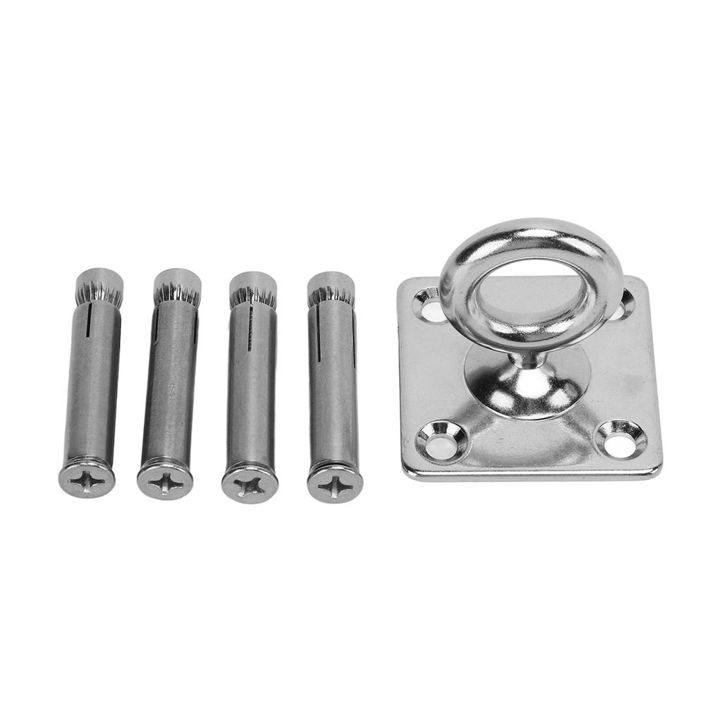 Kit Scaun Hamac Agățat Set Montare Plafon Balansoar din Oțel Inoxidabil pentru Hamac Yoga Sac de Nisip