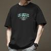 Summer Short Sleeved T-shirt Men's Loose Plus Size American Trendy Brand Ins Round Neck Half Sleeved Printed T-shirt Casual Comfortable Top