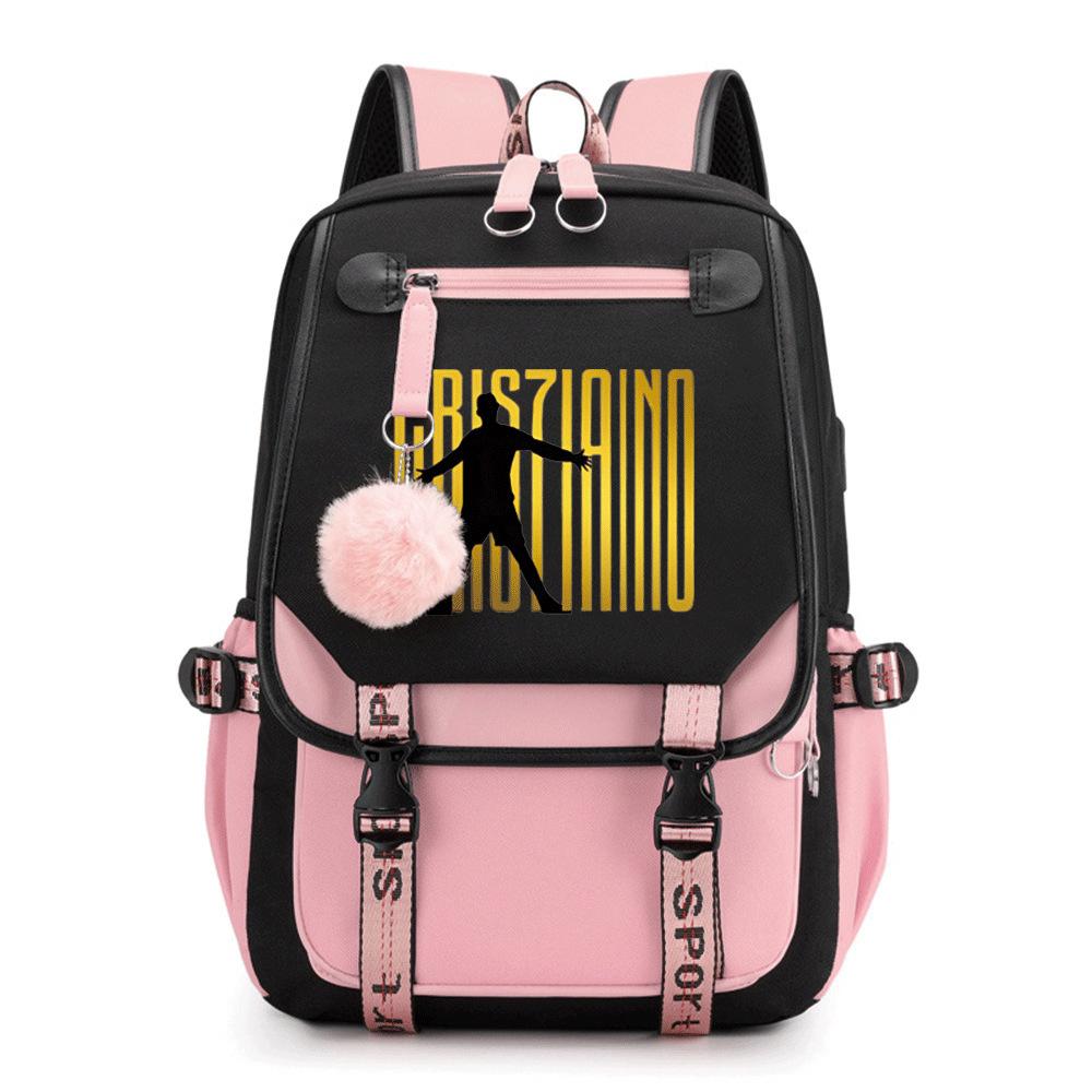 3-delige Schoolrugzakset voor Studenten Grote Capaciteit Oxford Stof Schooltas met Schouderband en Etui A48 backpack
