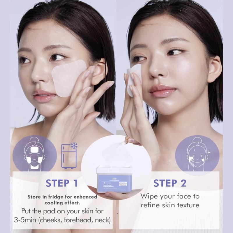 [DERMAL] Ice Cooling Toner Pad 120  6 Types