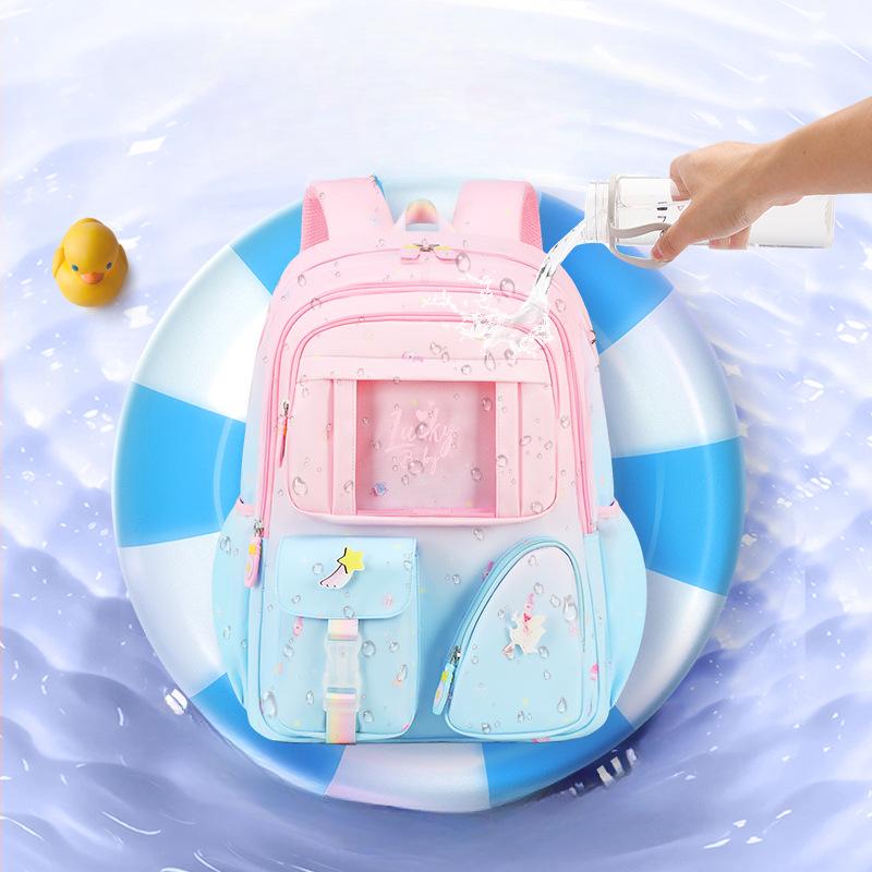 Girls School Bags High-quality Waterproof Oxford Cloth Backpacks 6-9 Years Children Primary School Students Back Pack Mochila
