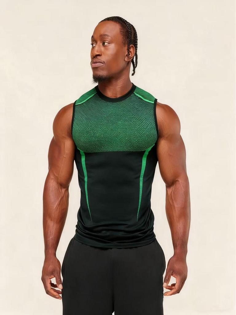 American Style Muscle Fitness Tank Top - Breathable Sleeveless Sportswear