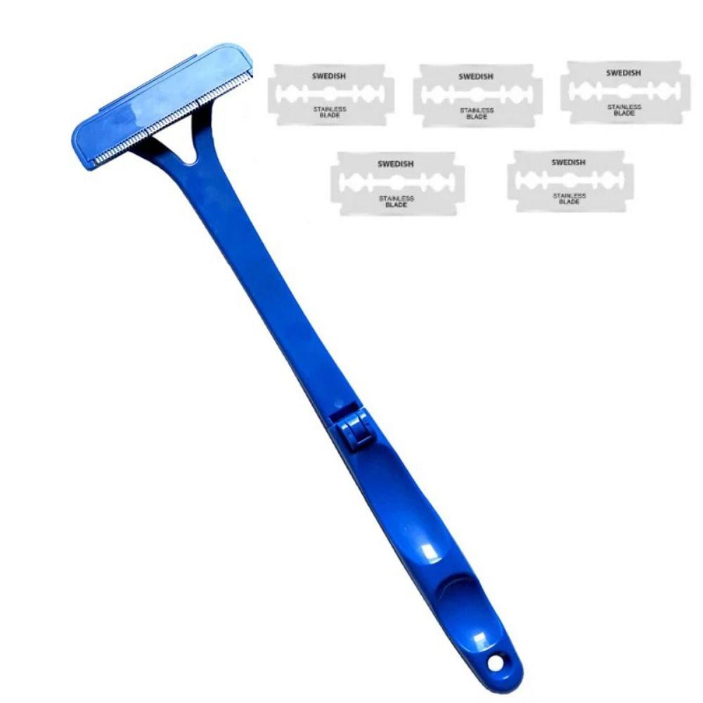 

Long Handle Men Back Shaver Folding Leg Razor Portable Back Hair Trimmer Limited Mobility