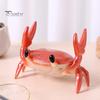Office Decoration Accessory Phone Stand Compact Size Crab Design Mobile Holder Pen Workspace Organizer Storage Desk Desktop Supplies Pencil