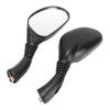 Pair Motorcycle Rear View Mirrors Reflectors Universal Replacement for GY6 150cc Mopeds Scooters