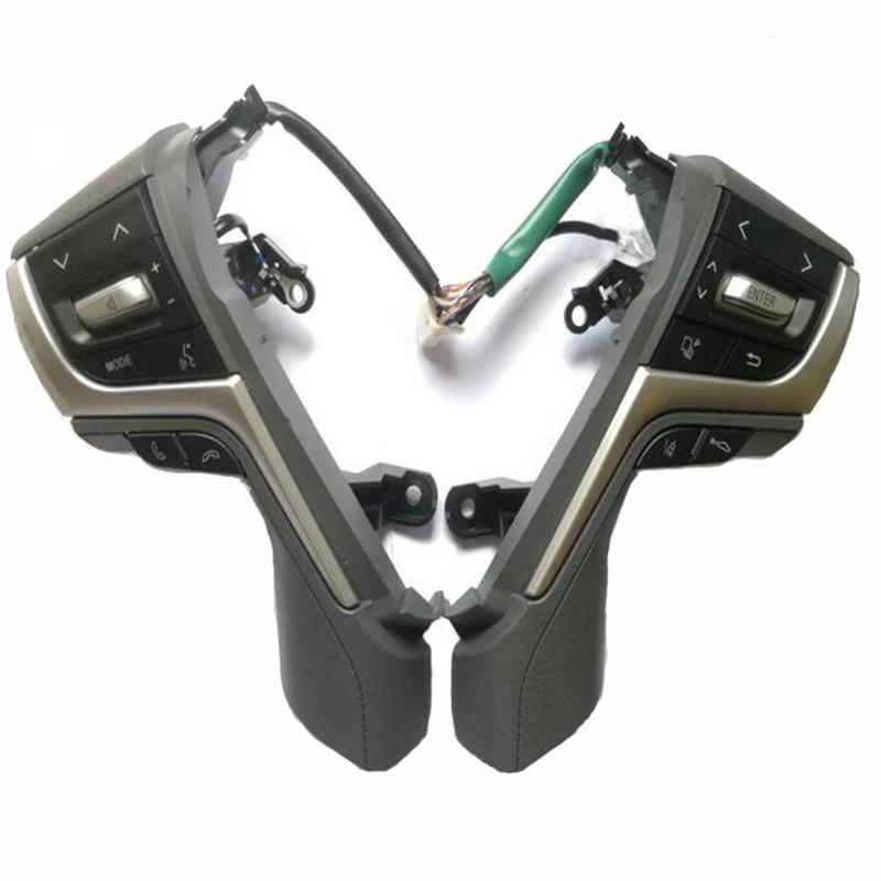 For Toyota Lander Cruiser Car Steering Wheel Buttons Cruise Control Switch Accessories as shows