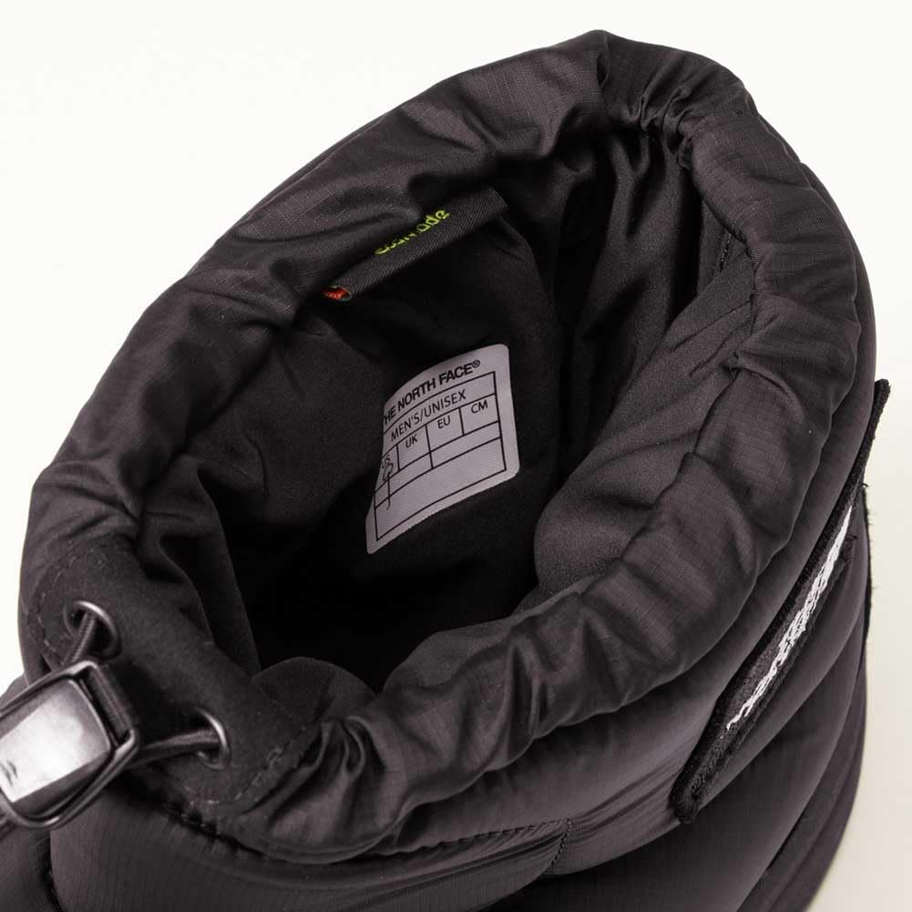The North Face Nuptse Bootie WP Logo Scurt Negru TNF 9 Negru/TNF