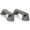 2Pcs Car Inner Gray Door Armrest Handle Trim For Nissan Hardbody D21 Frontier Pickup 80940-15G00