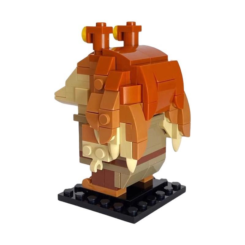 Building Block Compatible, Creative Plus Plus Binks, Planet Series Characters, Model Puzzle Assembly