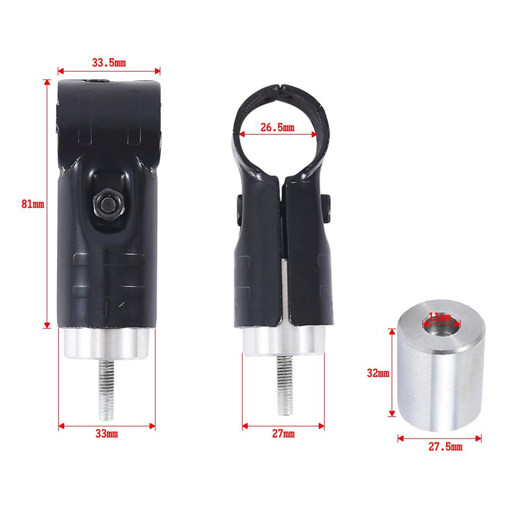 Briskyjp Erector Car Roof Carrier Spacia Erector Pipe Compatible with Hijet of 4 with Metal 28 Pipe, Bar, Pipe, Attachment, NVAN, Cargo, Etc.,