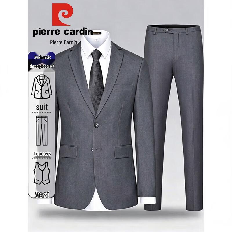Pierre Cardin Men's Slim Fit Business Suit Set
